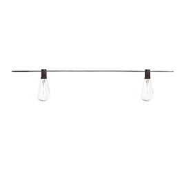 SERIE DE LUCES VINTAGE SEMI BRILLANTE 10 LUCES INCANDESCENTES