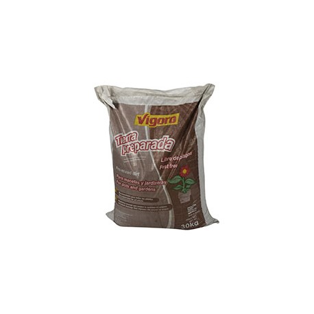 TIERRA PREPARADA 30 KILOGRAMOS CAFÉ VIGORO