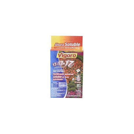 FERTILIZANTE 17-17-17 SOLUBLE 120 GR VIGORO