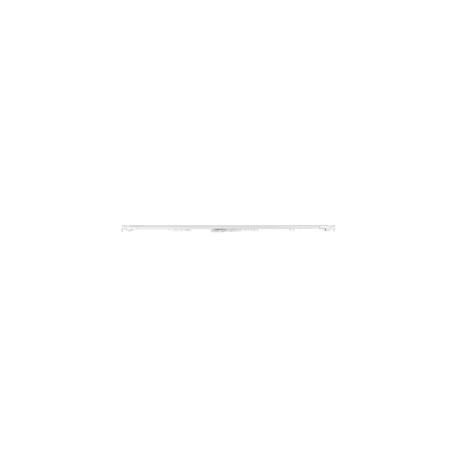 CORTINERO AJUSTABLE TRADICIONAL DE PARED 122 A 218 CM BLANCO