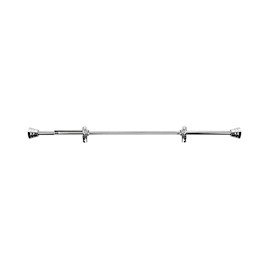 CORTINERO AJUSTABLE DECORATIVO DE 122 A 218 CM PLATA