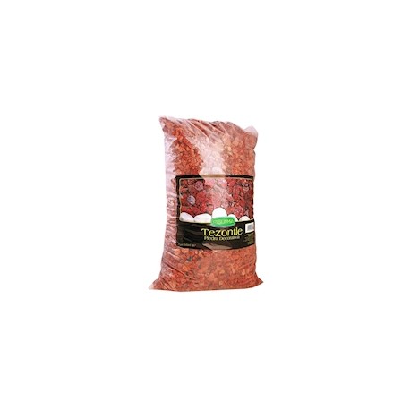 TEZONTLE DECORATIVA PIEDRA ROJO 18 KG