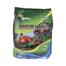 ABONO HUMUS DE LOMBRIZ 2 KG