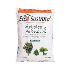 SUSTRATO PARA ÁRBOLES Y ARBUSTOS 30 L ECOSUSTRATO