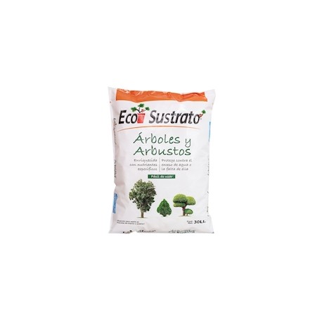 SUSTRATO PARA ÁRBOLES Y ARBUSTOS 30 L ECOSUSTRATO
