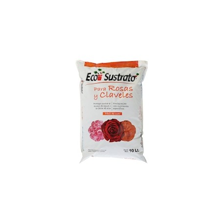 SUSTRATO PARA ROSAS Y CLAVELES 10 L ECOSUSTRATO