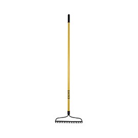 RASTRILLO JARDINERO DE 60 PULGADAS AMARILLO TRU PRO