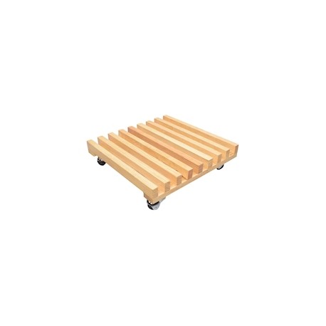PORTAMACETA GRANDE DE 40 X 40 X 11 CM BEIGE