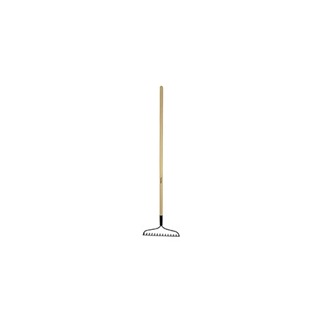 RASTRILLO PARA JARDINERO 14 DIENTES NEGRO PRETUL
