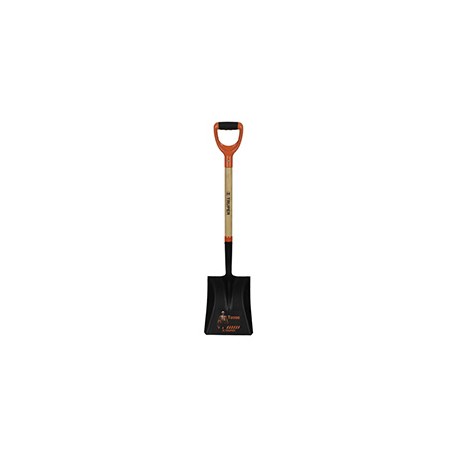 PALA CUADRADA 40 PULGADAS NARANJA TRUPER