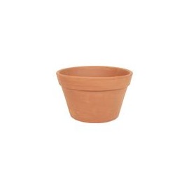MACETA BÁSICA BARRO NATURAL 13