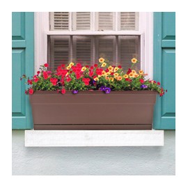 MACETA JARDINERA 24" CHOCOLATE