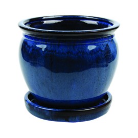 MACETA WISTERIA AZUL 8"