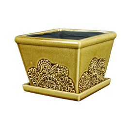 MACETA PROVENCE COLOR BEIGE 6"