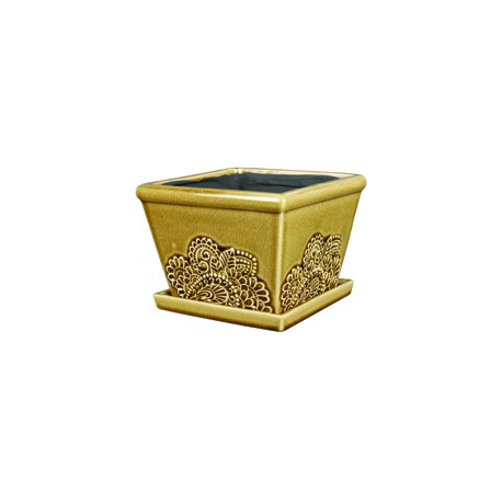 MACETA PROVENCE COLOR BEIGE 6"