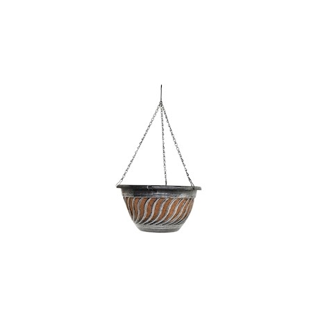MACETA DE FIBRA DE COCO 53 X 31 CM GRIS PRIDE GARDEN PRODUCTS