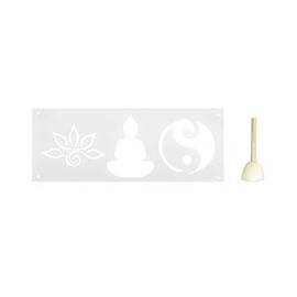 PLANTILLA DECORATIVA DISEÑO ORIENTAL DE 29 X 12 CM
