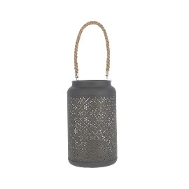 LINTERNA DECORATIVA GRANDE LUZ BLANCA LED