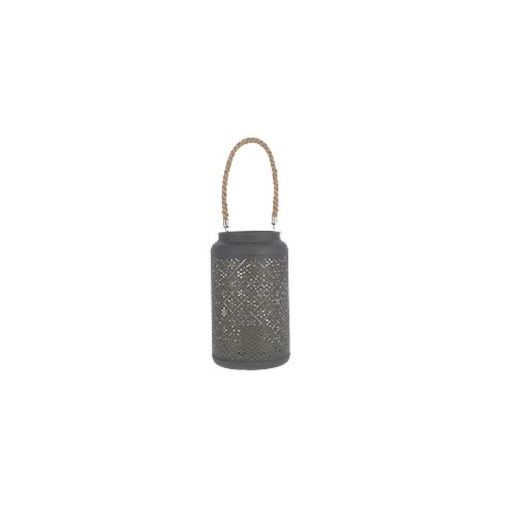 LINTERNA DECORATIVA GRANDE LUZ BLANCA LED
