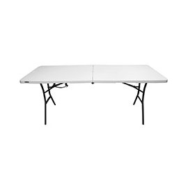 MESA PLEGABLE 183.8 X 73.6 X 76.2 CM BLANCO LIFETIME