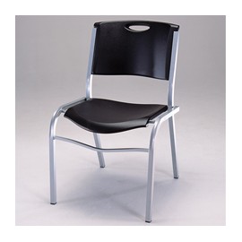 SILLA APILABLE NEGRA LIFETIME