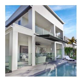 TOLDO RETRÁCTIL 3.95X2.5 M GRIS