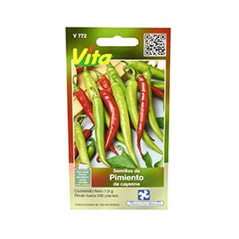 SEMILLAS DE PIMIENTO DE CAYENNE 1 GR MULTICOLOR VÍTA