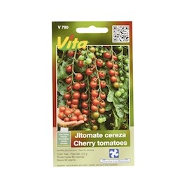 SEMILLAS DE JITOMATE CEREZA DE 0.2 GR ROJO VITA