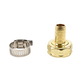 REPARADOR PARA MANGUERAS HEMBRA DE 1/2 PULGADA DORADO ORBIT