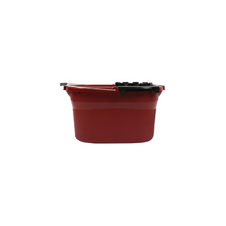 CUBETA PARA TRAPEAR DE PLÁSTICO 16.6 L ROJO