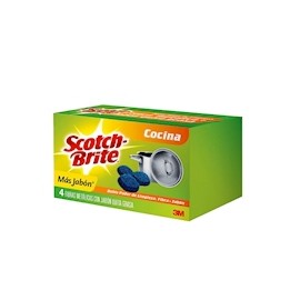 FIBRA CON JABÓN 4 PACK