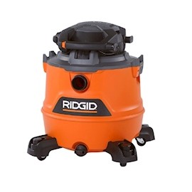 ASPIRADORA SECO-MOJADO DE 16 GALONES CON SOPLADOR DESMONTABLE Y 6.5 HP DE POTENCIA.