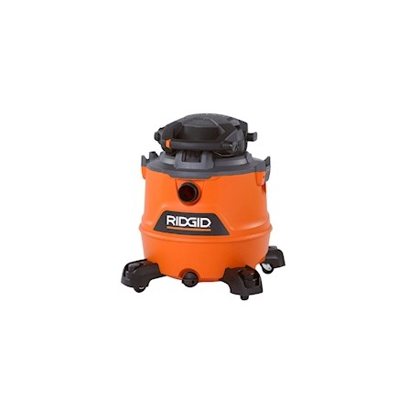 ASPIRADORA SECO-MOJADO DE 16 GALONES CON SOPLADOR DESMONTABLE Y 6.5 HP DE POTENCIA.