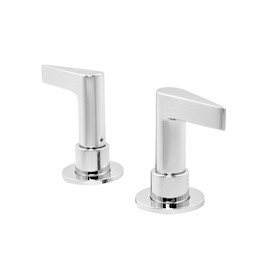 LLAVE MEZCLADORA PARA REGADERA DUOMANDO 10.5 X 16.5 CM LATÓN