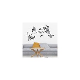 VINIL TUBO H NEGRA CON GRIS