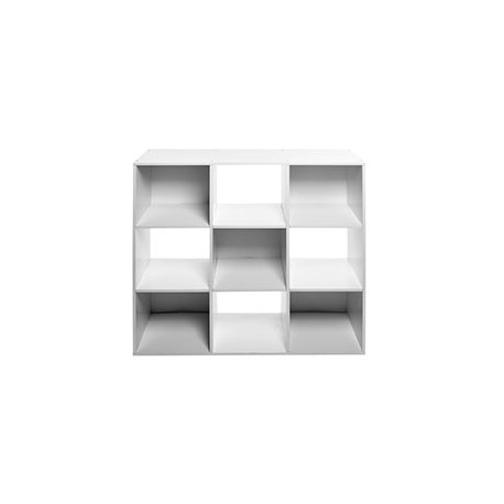 ORGANIZADOR APILABLE 9 CUBOS BLANCO