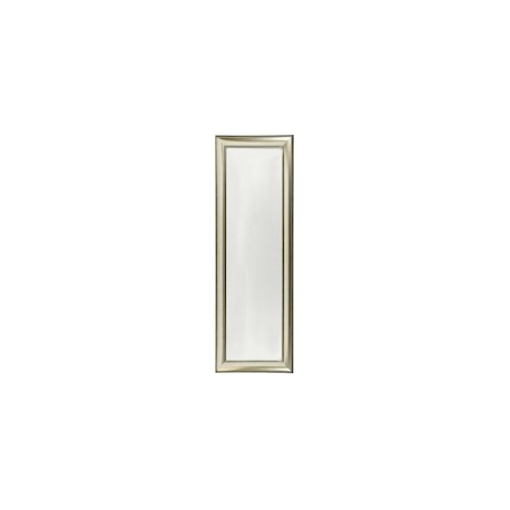 ESPEJO DE CUERPO COMPLETO RECTANGULAR MARCO DE POLIESTIRENO PLATA 49 X 133 CM