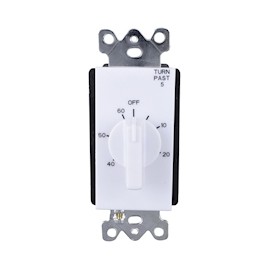 TEMPORIZADOR DIGITAL DE PARED 24 HORAS BLANCO