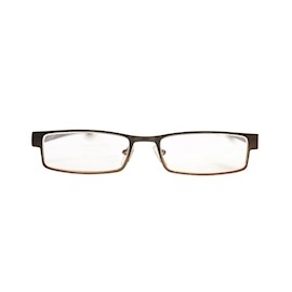 LENTES DE LECTURA MODERNOS 1.25 CM BRONCE