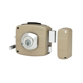 CERRADURA SOBREPONER DERECHA BEIGE