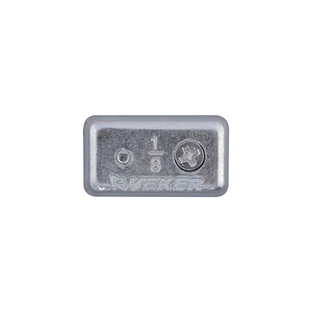 ABRAZADERAS PARA CABLE DE METAL PLATA 2 PIEZAS
