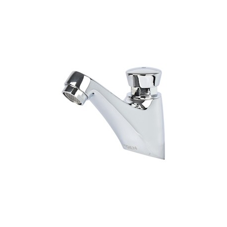 LLAVE PARA BAÑO DE BOTÓN 15 X 9 X 4.5 CM CROMO