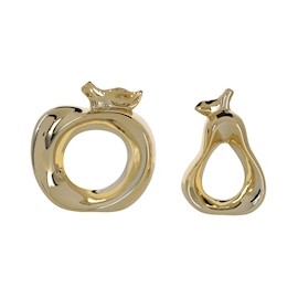 SET DE CERÁMICA MANZANA / PERA