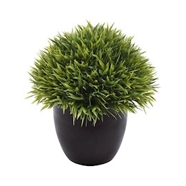 PLANTA ARTIFICIAL NEGRO DE 17.7 X 14 CM