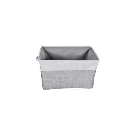 GAVETA GRANDE 38 X 26 X 24 CM GRIS HOME & HOME