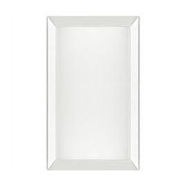ESPEJO DECORATIVO RECTANGULAR BISELADO DE 61 X 91 CM