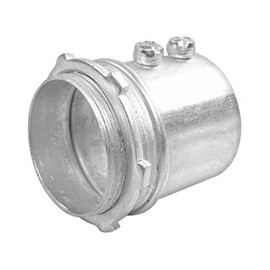 CONECTOR CONDUIT DE 1 1/2 PULGADA PLATA