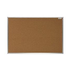 TABLERO DE CORCHO CAFÉ 60 X 90 CM