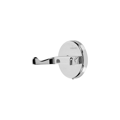 GANCHO DOBLE CLÁSICA II 6.1 X 9.6 X 5.4 CM PLATA HELVEX