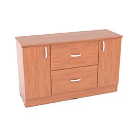 CREDENZA 2 CAJONES CON PUERTAS 73 X 120 X 39.6CM
